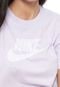 Camiseta Nike Sportswear Nsw Ss Top Rebel Lilás - Marca Nike Sportswear