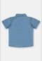 Camisa Jeans Manga Curta para Menino Up Baby Azul - Marca Up Baby