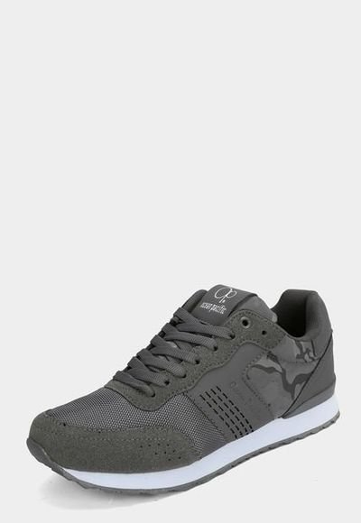 Tenis Lifestyle Gris Blanco Ocean Pacific Compra Ahora Dafiti