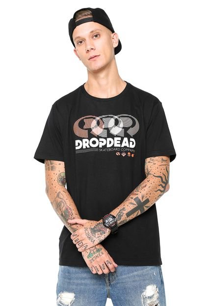 Camiseta Drop Dead Optics Preta - Marca Drop Dead