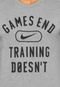 Camiseta Nike Dry Leg Games End Cinza - Marca Nike