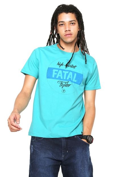 Camiseta Fatal Surf Estampada Verde - Marca Fatal Surf