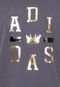 Camiseta Manga Curta adidas Performance Mc Adi Crown Cinza - Marca adidas Performance