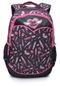 Mochila De Costas Infantil Mcqueen Lipstick Preta - Marca MCQueen