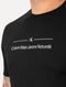 Camiseta Calvin Klein Jeans Masculina Naturals Sash Logo Preta - Marca Calvin Klein