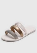 Rasteira Slide Melissa Eclipse Off-White - Marca Melissa