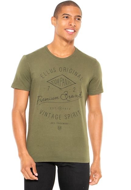 Camiseta Ellus Vintage Spirit Verde - Marca Ellus