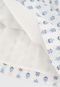 Vestido GAP Infantil Flores Branco/Azul - Marca GAP
