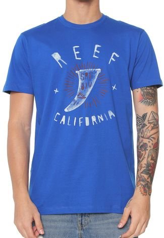Camiseta Reef Seriously Azul