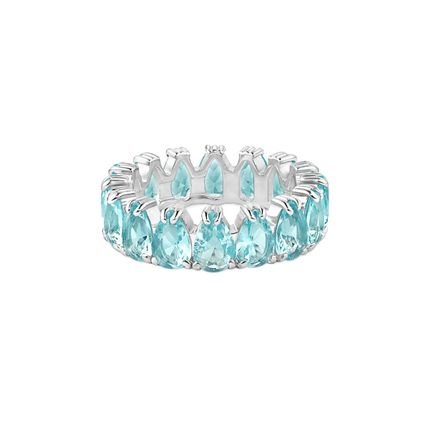 Anel Life Royal Prata Cristal Azul - Marca Life by Vivara