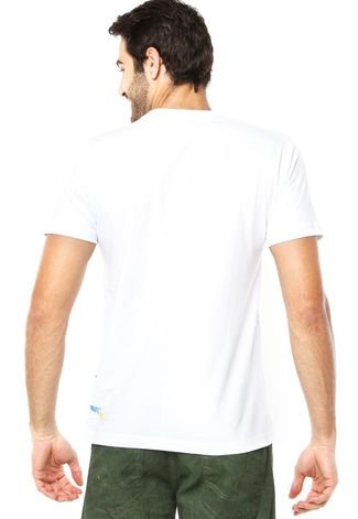 Camiseta Tropical Brasil Branca