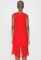 Vestido Desigual Curto Sandra Vermelho - Marca Desigual