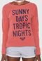 Blusa Roxy Sunny Days Vermelha - Marca Roxy