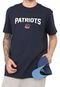 Camiseta New Era New England Patriots Azul-Marinho - Marca New Era