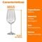 Taças de Vinho e Água Cristal 550ml Com Titânio Dream 4 peças - Haus Concept - Marca Haus Concept