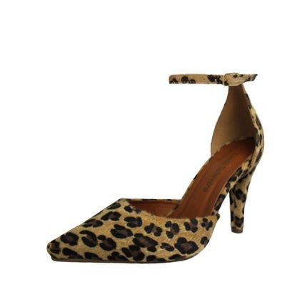 Scarpin Salto Alto Fino Luiza Sobreira Animal Print Mod. 2079 - Marca Luiza Sobreira