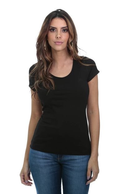 Blusa Cotton Javali Preta - Marca Javali