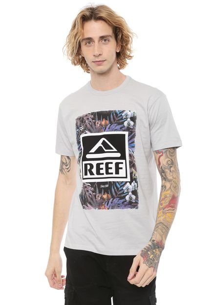 Camiseta Reef Tropical New Cinza - Marca Reef