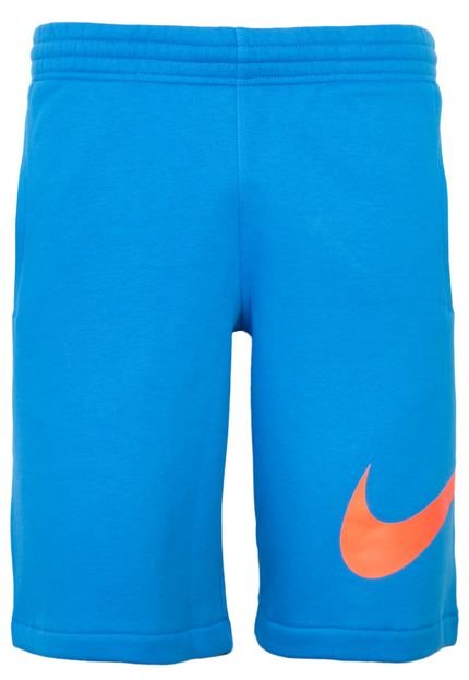 Short Nike Club Swoosh Azul - Marca Nike