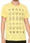 Camiseta Colcci Estampada Amarela - Marca Colcci
