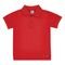 Polo Primeiros Passos Meia Malha - 48760-65 Camisa Polo - Vermelho - 48760-65-2 - Marca Pulla Bulla