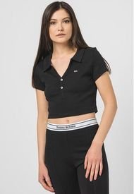 Top Para Mujer Negro Tommy Jeans