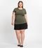 Blusa Cotton Plus Size Feminina Kohmar Verde - Marca Kohmar