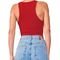 Regata Canelada Colcci Slim Pr25 Vermelho Feminino - Marca Colcci