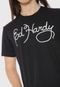 Camiseta Ed Hardy Signature Preta - Marca Ed Hardy