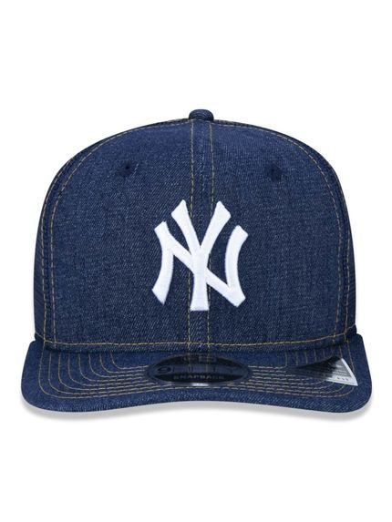 Boné New Era 950 New York Yankees Aba Reta Snapback Marinho - Marca New Era