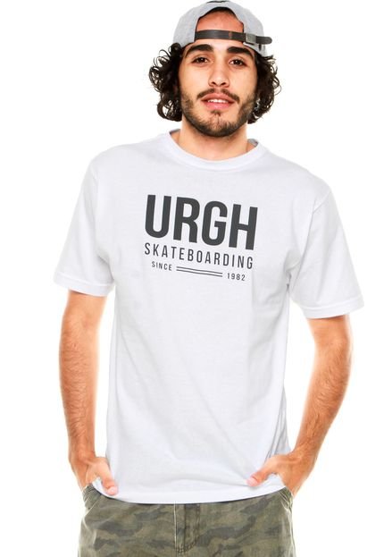 Camiseta Urgh Skateboarding Branca - Marca Urgh