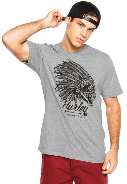 Camiseta Hurley Savage One Cinza - Marca Hurley