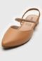 Sapatilha Slingback Mississipi Tira Hotfix Caramelo - Marca Mississipi