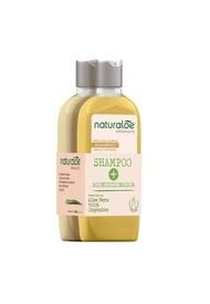 Set Shampoo + Acondicionador Reflejos Rubios 350ml Naturaloe
