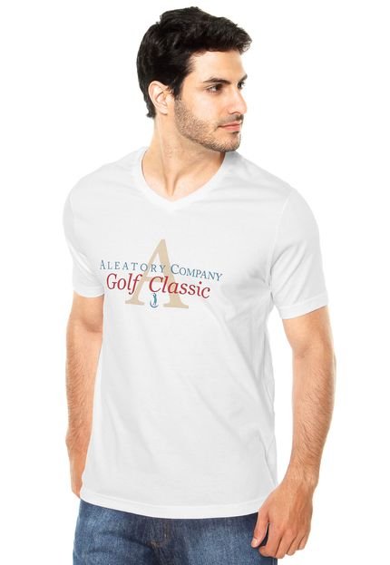 Camiseta Aleatory Golf Branca - Marca Aleatory