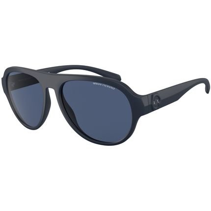 Óculos de Sol Armani Exchange 4126SU 818180 Azul Masculino - Marca Armani Exchange