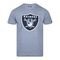 Camiseta New Era Regular Las Vegas Raiders Mescla Cinza - Marca New Era