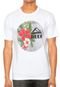 Camiseta Reef Circle Flower Branco - Marca Reef