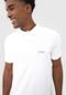Camisa Polo Calvin Klein Reta Logo Off-White - Marca Calvin Klein