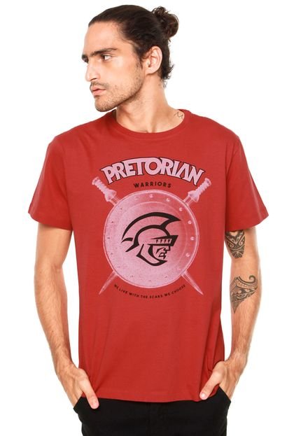 Camiseta Pretorian Warriors Vinho - Marca Pretorian