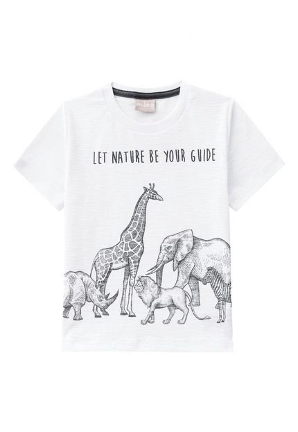 Camiseta Zoo Milon Branca - Marca Milon
