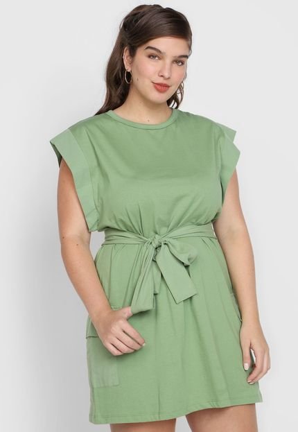 Vestido Colcci Curto Musclee Verde - Marca Colcci