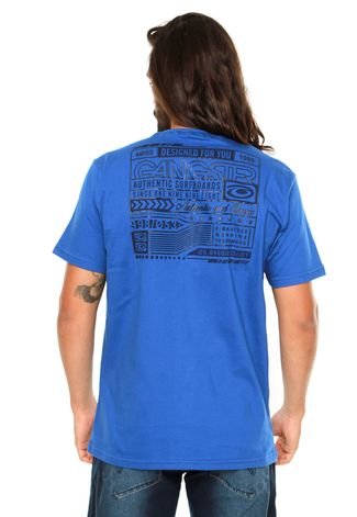 Camiseta Gangster Relevo Azul