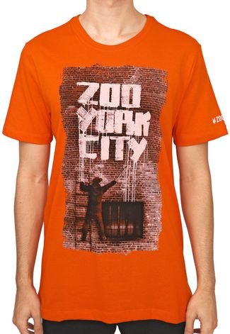 Camiseta Zoo York Ny City Laranja
