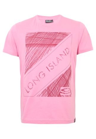 Camiseta Long Island Style Rosa