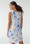 Vestido Lez a Lez Curto Floral Off White - Marca Lez a Lez