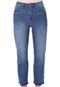 Calça Jeans Calvin Klein Jeans Slim Cropped Straingt Azul - Marca Calvin Klein Jeans