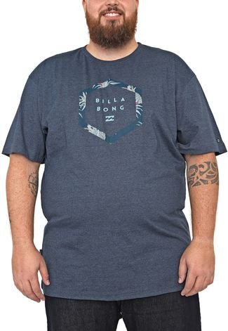 Camiseta Billabong Access Pine Tropics Azul-marinho