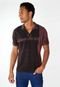 Camisa Polo Calvin Klein Jeans Escalda Marrom - Marca Calvin Klein Jeans