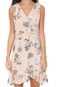 Vestido For Why Curto Floral Bege - Marca For Why